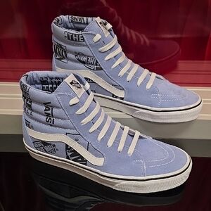 Vans Sk8-Hi (Logo Mix) Lavender Lustr – Men’s 9 / Women’s 10.5 – NEW